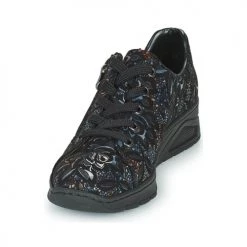 Chaussures Femme Baskets basses Rieker N3302-90 Noir -Baskets mode Soldes 22370345 500 C