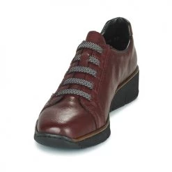 Chaussures Femme Baskets basses Rieker 53756-35 Bordeaux -Baskets mode Soldes 22370348 500 C
