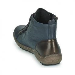 Chaussures Femme Baskets montantes Remonte Dorndorf R1488-14 Marine -Baskets mode Soldes 22370575 500 E