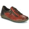 Chaussures Femme Baskets basses Remonte Dorndorf R1431-38 Bordeaux / Noir