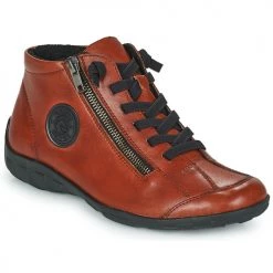 Chaussures Femme Baskets montantes Remonte Dorndorf R3491 Rouge