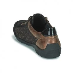 Chaussures Femme Baskets basses Remonte Dorndorf R3415 Noir / Doré -Baskets mode Soldes 22370585 500 E