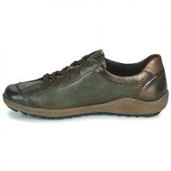 Chaussures Femme Baskets basses Remonte Dorndorf R1431-52 Kaki / Marron -Baskets mode Soldes 22370587 500 D