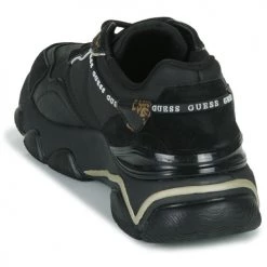 Chaussures Femme Baskets basses Guess MICOLA Noir -Baskets mode Soldes 22418815 500 E