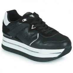 Chaussures Femme Baskets basses Guess HARINNA Noir