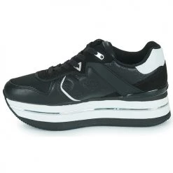 Chaussures Femme Baskets basses Guess HARINNA Noir -Baskets mode Soldes 22418816 500 D