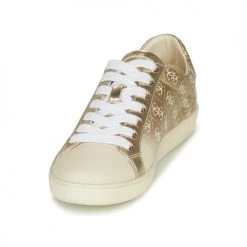 Chaussures Femme Baskets basses Guess ROSALIA3 Doré -Baskets mode Soldes 22418822 500 C