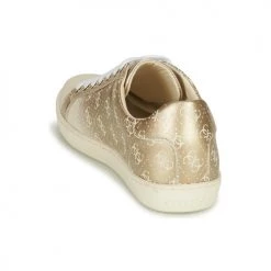 Chaussures Femme Baskets basses Guess ROSALIA3 Doré -Baskets mode Soldes 22418822 500 E