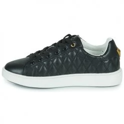 Chaussures Femme Baskets basses Guess MELANIE Noir -Baskets mode Soldes 22418823 500 D
