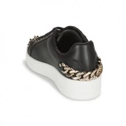 Chaussures Femme Baskets basses Guess RENATTA Noir -Baskets mode Soldes 22418824 500 E