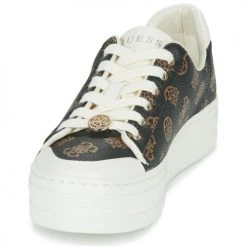 Chaussures Femme Baskets basses Guess LULLU2 Noir -Baskets mode Soldes 22418825 500 C