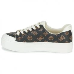 Chaussures Femme Baskets basses Guess LULLU2 Noir -Baskets mode Soldes 22418825 500 D