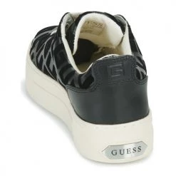 Chaussures Femme Baskets basses Guess GIAA3 Noir -Baskets mode Soldes 22418826 500 E
