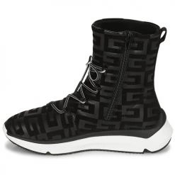 Chaussures Femme Baskets montantes Guess DREWSIN2 Noir -Baskets mode Soldes 22418834 500 D