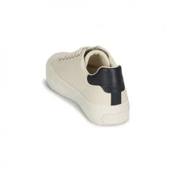 Chaussures Femme Baskets basses Guess JIANAA Blanc / Noir -Baskets mode Soldes 22418835 500 E