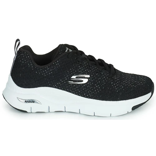 Chaussures Femme Baskets basses Skechers ARCH FIT Noir 2 Chaussures Femme Baskets basses Skechers ARCH FIT Noir – Image 2