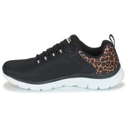 Chaussures Femme Baskets basses Skechers FLEX APPEAL 4.0 Noir / Léopard 8 Chaussures Femme Baskets basses Skechers FLEX APPEAL 4.0 Noir / Léopard -Baskets mode Soldes 22429206 500 D