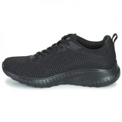 Chaussures Femme Baskets basses Skechers BOBS SQUAD CHAOS Noir -Baskets mode Soldes 22429226 500 D