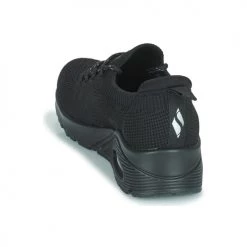Chaussures Femme Baskets basses Skechers UNO Noir -Baskets mode Soldes 22429228 500 E