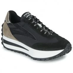 Chaussures Femme Baskets basses Meline ST1160-A-6221 Noir