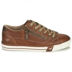 Chaussures Femme Baskets basses Mustang 1146302-307 Cognac -Baskets mode Soldes 22512020 500 B