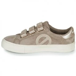 Chaussures Femme Baskets basses No Name ARCADE STRAPS SIDE Taupe -Baskets mode Soldes 22545694 500 D