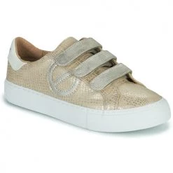 Chaussures Femme Baskets basses No Name ARCADE STRAPS SIDE Doré