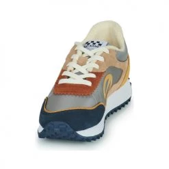 Chaussures Femme Baskets basses No Name PUNKY JOGGER Beige / Gris / Moutarde -Baskets mode Soldes 22545712 500 C