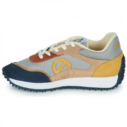 Chaussures Femme Baskets basses No Name PUNKY JOGGER Beige / Gris / Moutarde -Baskets mode Soldes 22545712 500 D