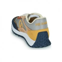 Chaussures Femme Baskets basses No Name PUNKY JOGGER Beige / Gris / Moutarde -Baskets mode Soldes 22545712 500 E