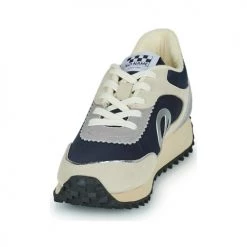 Chaussures Femme Baskets basses No Name PUNKY JOGGER Marine / Beige -Baskets mode Soldes 22545713 500 C