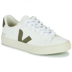 Chaussures Baskets basses Veja CAMPO Blanc / Kaki