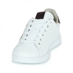 Chaussures Femme Baskets basses Victoria TENIS EFECTO PIEL & GALE Blanc / Rose -Baskets mode Soldes 22546384 500 C