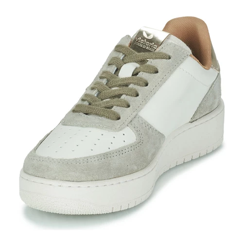 Chaussures Femme Baskets basses Victoria MADRID SERRAJE & METAL Blanc 3 Chaussures Femme Baskets basses Victoria MADRID SERRAJE & METAL Blanc – Image 3