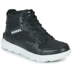 Chaussures Femme Baskets montantes Sorel SOREL EXPLORER II SNEAKER MID WP Noir