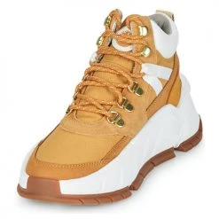Chaussures Femme Baskets montantes Timberland TBL TURBO HIKER Blé -Baskets mode Soldes 22550232 500 C
