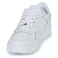 Chaussures Femme Baskets basses Tommy Jeans Tommy Jeans Etch Basket Wmn Blanc -Baskets mode Soldes 22555475 500 C