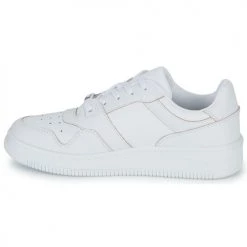Chaussures Femme Baskets basses Tommy Jeans Tommy Jeans Etch Basket Wmn Blanc -Baskets mode Soldes 22555475 500 D