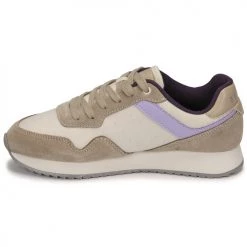 Chaussures Femme Baskets basses Esprit Beige -Baskets mode Soldes 22576922 500 D