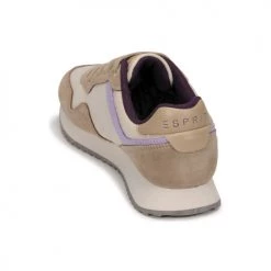 Chaussures Femme Baskets basses Esprit Beige -Baskets mode Soldes 22576922 500 E