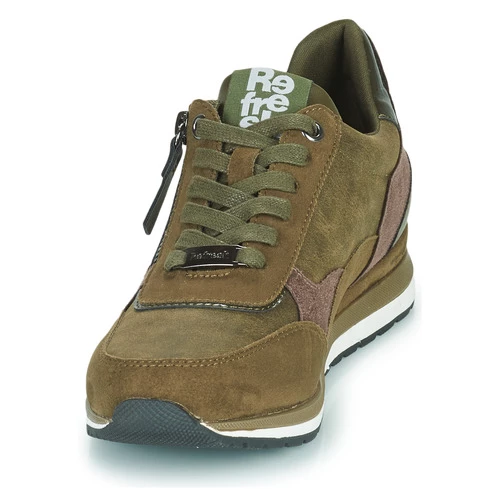 Chaussures Femme Baskets basses Refresh Kaki 3 Chaussures Femme Baskets basses Refresh Kaki – Image 3