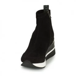 Chaussures Femme Baskets montantes Xti Noir -Baskets mode Soldes 22579314 500 C