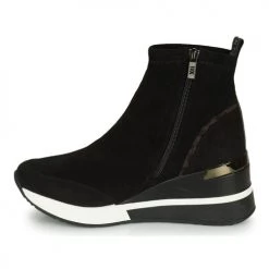 Chaussures Femme Baskets montantes Xti Noir -Baskets mode Soldes 22579314 500 D
