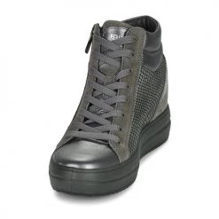 Chaussures Femme Baskets montantes IgI&CO DONNA SHIRLEY Gris -Baskets mode Soldes 22579791 500 C