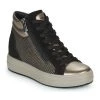 Chaussures Femme Baskets montantes IgI&CO DONNA SHIRLEY Bronze / Noir