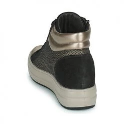 Chaussures Femme Baskets montantes IgI&CO DONNA SHIRLEY Bronze / Noir -Baskets mode Soldes 22579798 500 E