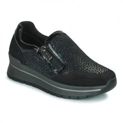 Chaussures Femme Baskets basses IgI&CO DONNA ANISIA Noir