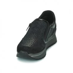 Chaussures Femme Baskets basses IgI&CO DONNA ANISIA Noir -Baskets mode Soldes 22579799 500 C