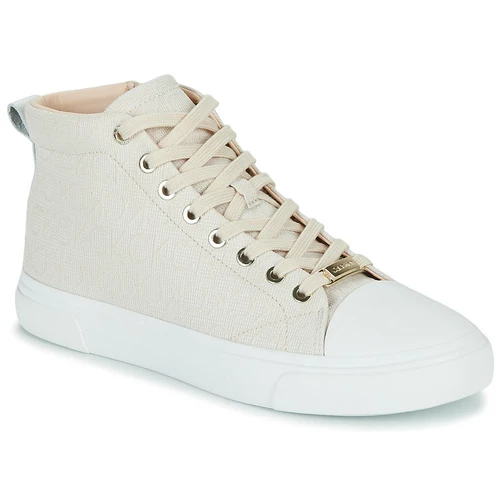 Chaussures Femme Baskets montantes Calvin Klein Jeans VULC HIGH TOP-MN JQ Ivoire / Beige 1 Chaussures Femme Baskets montantes Calvin Klein Jeans VULC HIGH TOP-MN JQ Ivoire / Beige