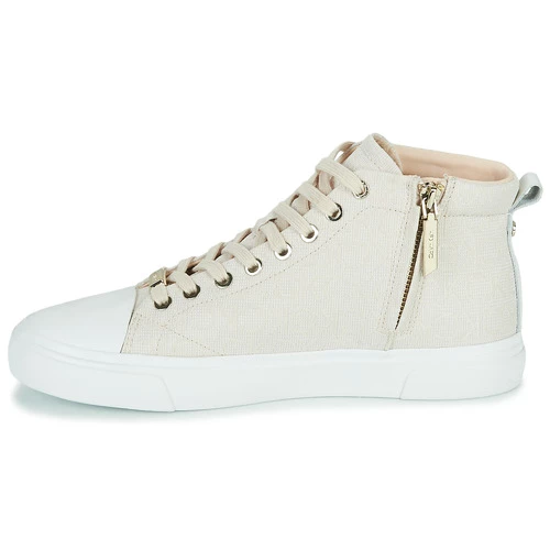 Chaussures Femme Baskets montantes Calvin Klein Jeans VULC HIGH TOP-MN JQ Ivoire / Beige 4 Chaussures Femme Baskets montantes Calvin Klein Jeans VULC HIGH TOP-MN JQ Ivoire / Beige – Image 4